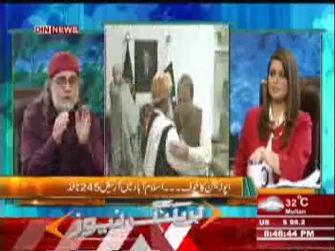 The Debate with Zaid Hamid (Kya Hukumat Fouj Ko Siyasi Maqasid Ke Lye Istamal Kar Rahi Hai ??) 9 August 2014 Part-3