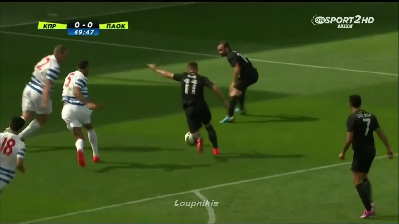 QPR vs PAOK 0-1 (9_8_2014)