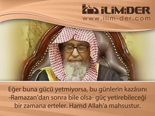 Ramazanda Hastalık Sebebiyle Oruç Tutamayan Kişi Ne Yapmalıdır?