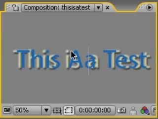Tuto After Effects 7 - Text Tips