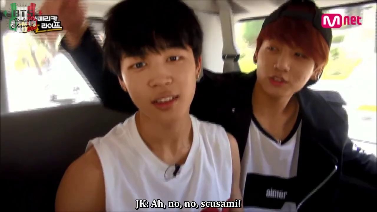 [SUB ITA] Scene Inedite - BTS American Hustle Life ep 2 - Jimin, Jungkook, J-Hope e Tony in auto