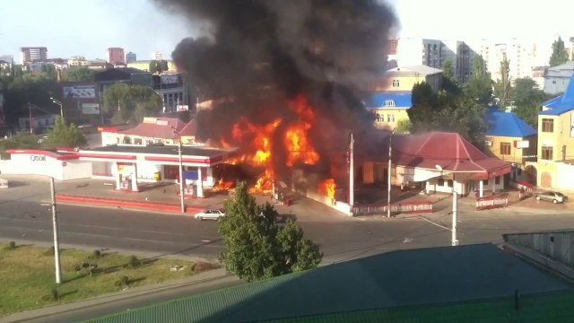 Explosion d'une station-service (Russie)