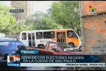 Pudientes de Sao Paulo prefieren votar por socialdemócratas