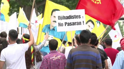 Paris: rassemblement de soutien au peuple kurde en Irak