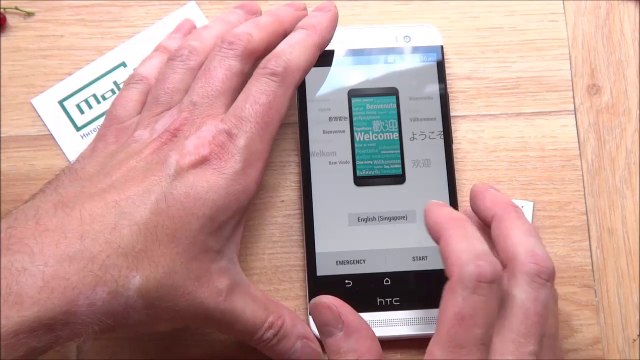 HTC One E8 - распаковка, включение, предварительный обзор