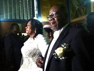 Mariage religieux de Papa Wemba et Amazone à la Paroisse Matonge