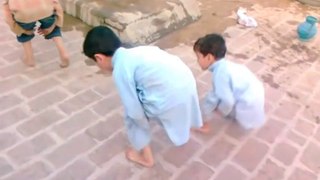 Kids Perfoming On Funny Music