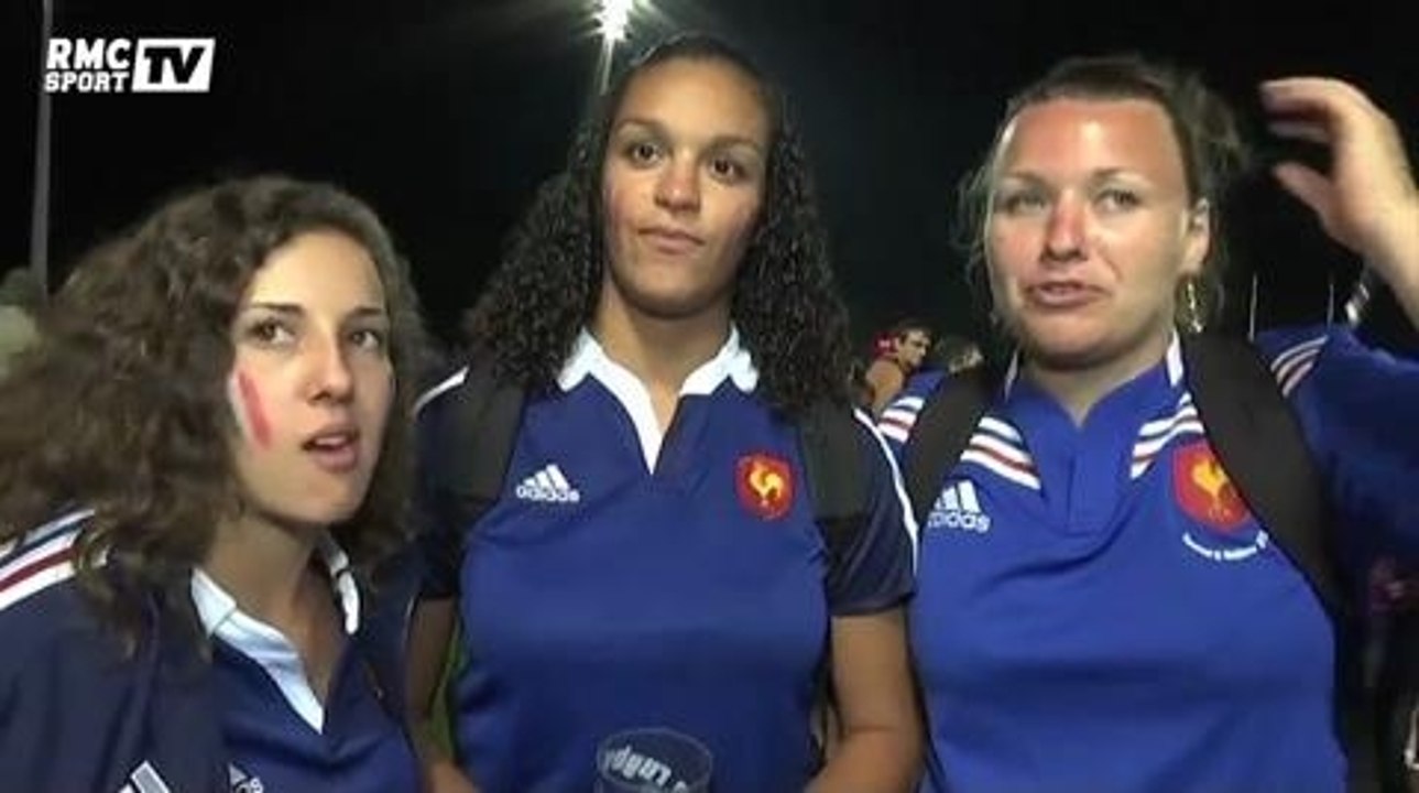 Rugby / Mondial féminin : les supporters tricolores heureux - 09/08