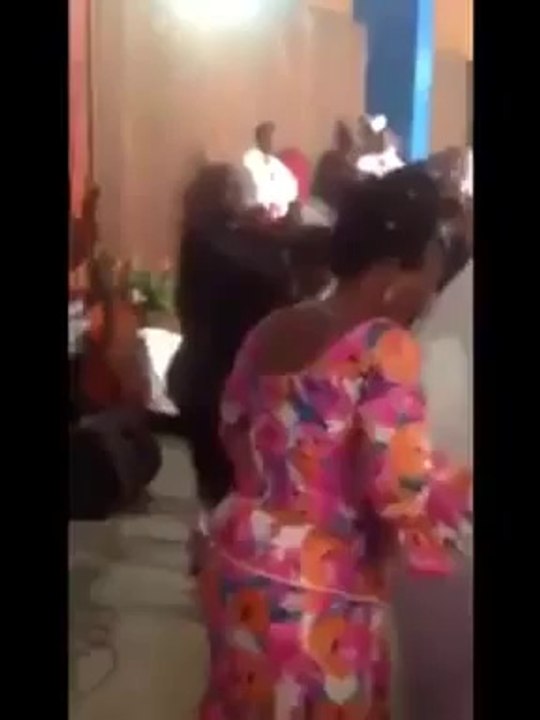Mariage religieux de Papa Wemba et Amazone à la Paroisse Matonge