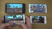 GTA San Andreas OnePlus One vs. iPhone 5S vs. LG G3 vs. Samsung Galaxy S5   4K Gaming Review
