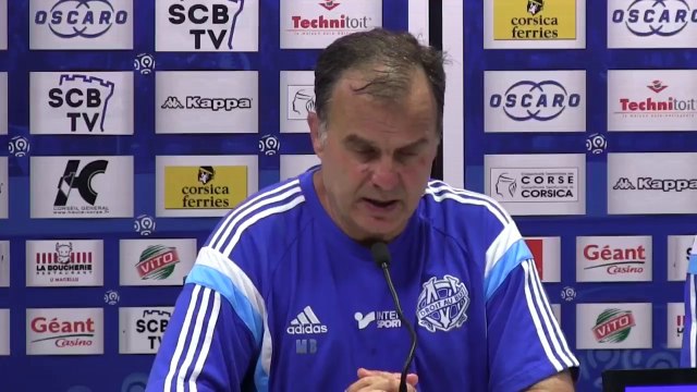 La réaction de Bielsa après Bastia-OM (3-3)