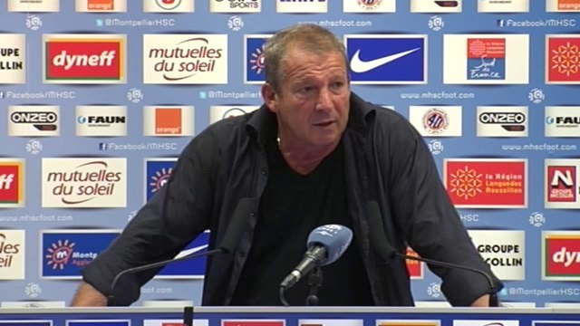 Rolland Courbis après MHSC 0-1 FCGB (1ère journée)