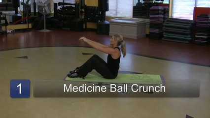 Abdominal Exercises _ Weighted Ball Toss Exercises for the Abs