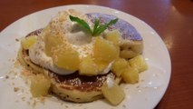 Pineapple Pancakes at Denny's Japan!