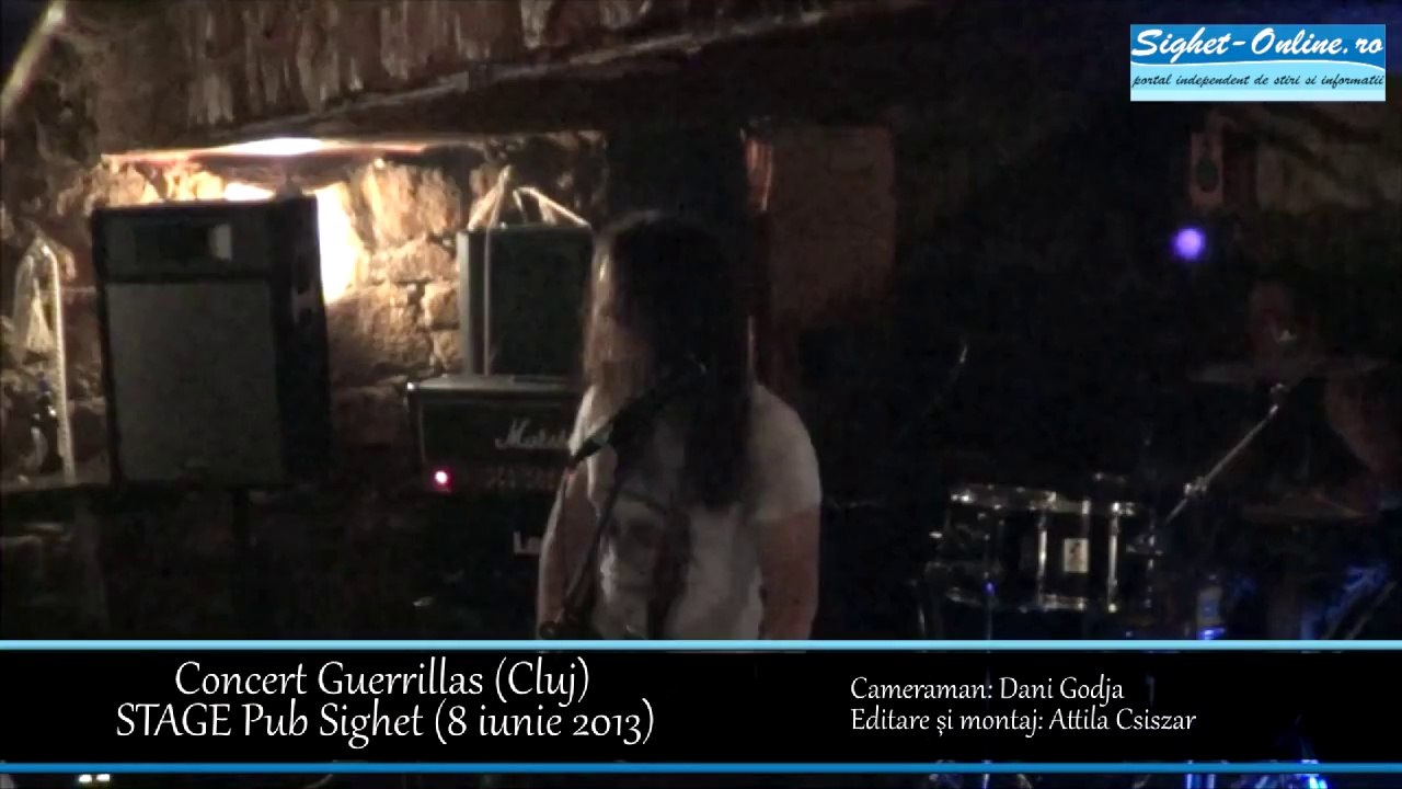 Concert Guerrillas (Cluj) in STAGE Pub Sighet (8 iunie 2013)