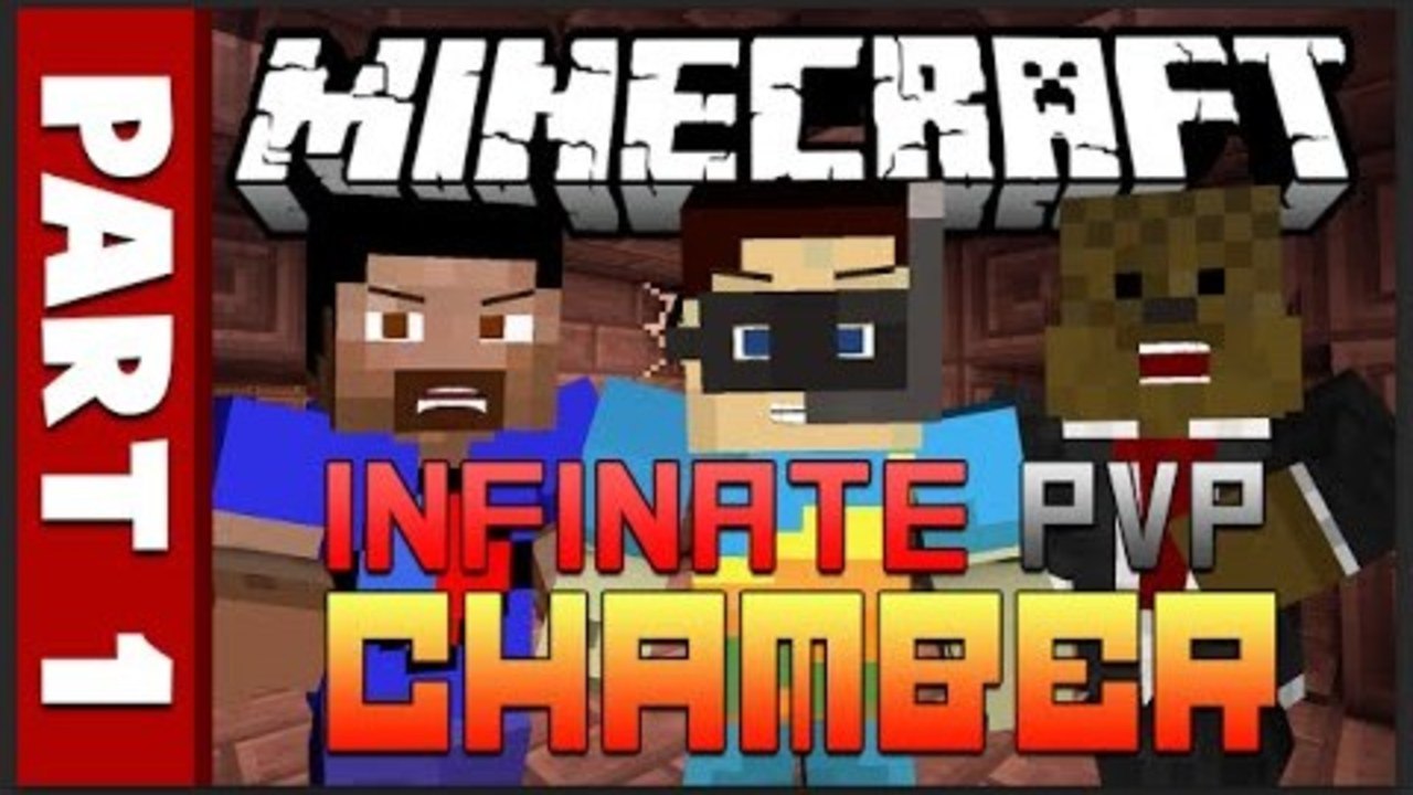 Minecraft: Infinite PVP Chamber!! #1