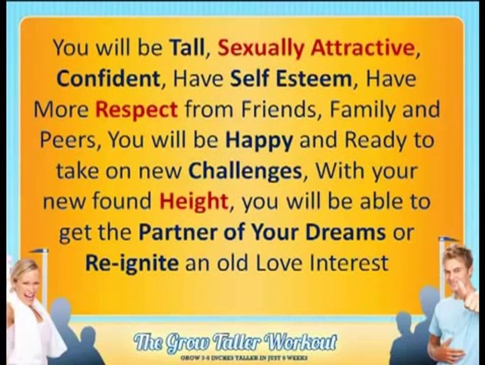 Grow Taller Workout - The Grow Taller Workout DVD