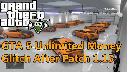 GTA 5 - Solo Money Glitch After Patch 1.15  (GTA 5 Money Glitch Patch 1.15)  70+ Million Hour