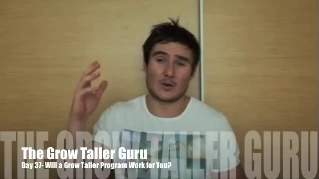 Will a Grow Taller Program Work for You