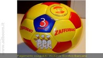 BERGAMO,    PALLONE DA CALCIO IN CUOIO NUOVO EURO 15