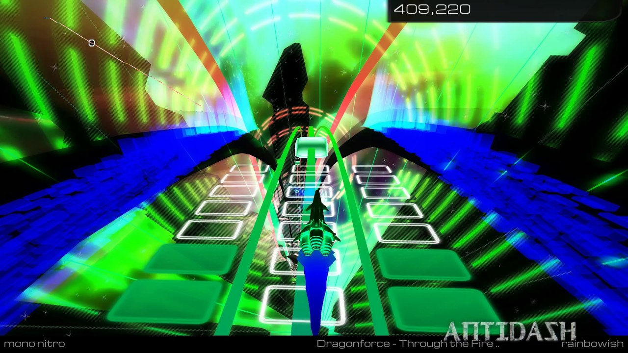 Audiosurf2 Dragonforce - Through the fire and flames