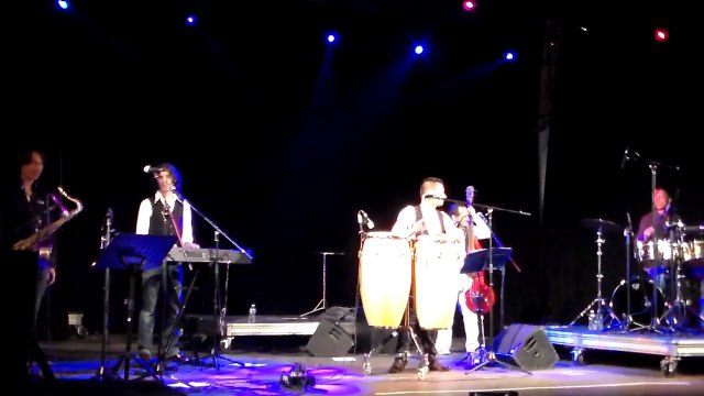 Féria Alès 2014 podium place de la mairie