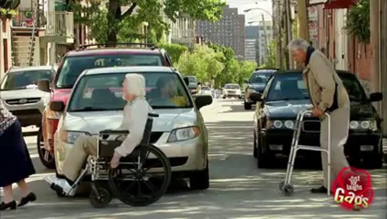 Epic Old Man - Traffic Jam Prank