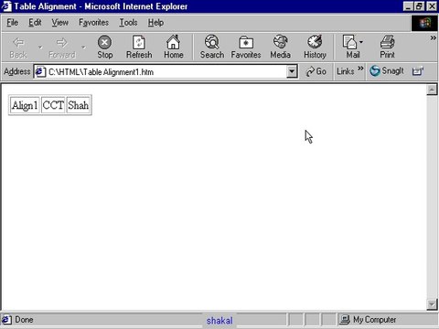 Aign Tables in Html5 Tutorial 9-8 in Urdu-hindi Balochi &Bravhi shaikof baloch shaigle.com