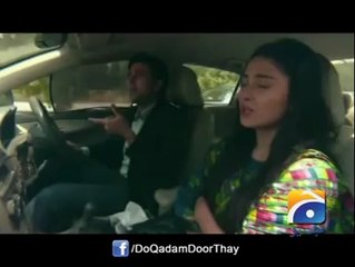 Sami khan and Ayeza khan as Zohab & Nayab (Do Qadam Door Thay) clip 3