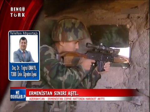 Doç.Dr. Toğrul İsmayıl GÜNÜN KONUSUnda Azerbaycan - Ermenistan cephe hattında yaşananları değerlendirdi.