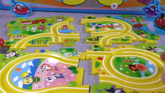 Anpanman drive puzzle アンパンマン おもちゃ ドライブパズル
