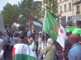 Marseille : manifestation pro-Palestine du samedi 9 août 2014