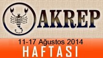 AKREP Burcu HAFTALIK Burç ve Astroloji Yorumu videosu,  11-17 Ağustos 2014, Astroloji Uzmanı Demet Baltacı