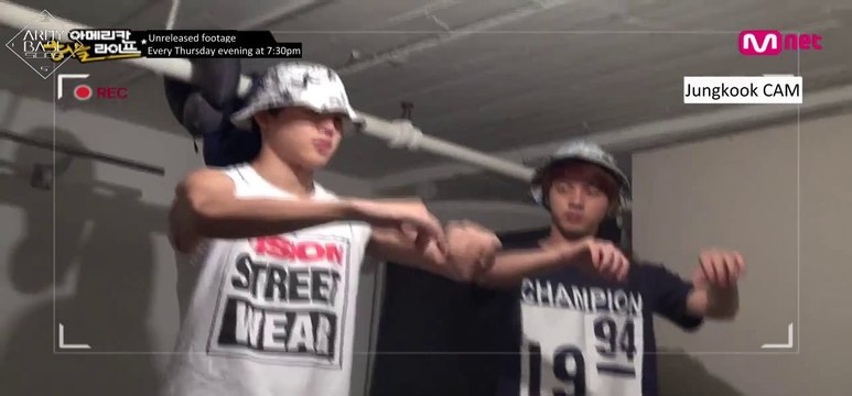 [ENG] [American Hustle Life] Unreleased Cut - Ep.3 Suprised Jimin because of Dance Teacher Jin | ABS