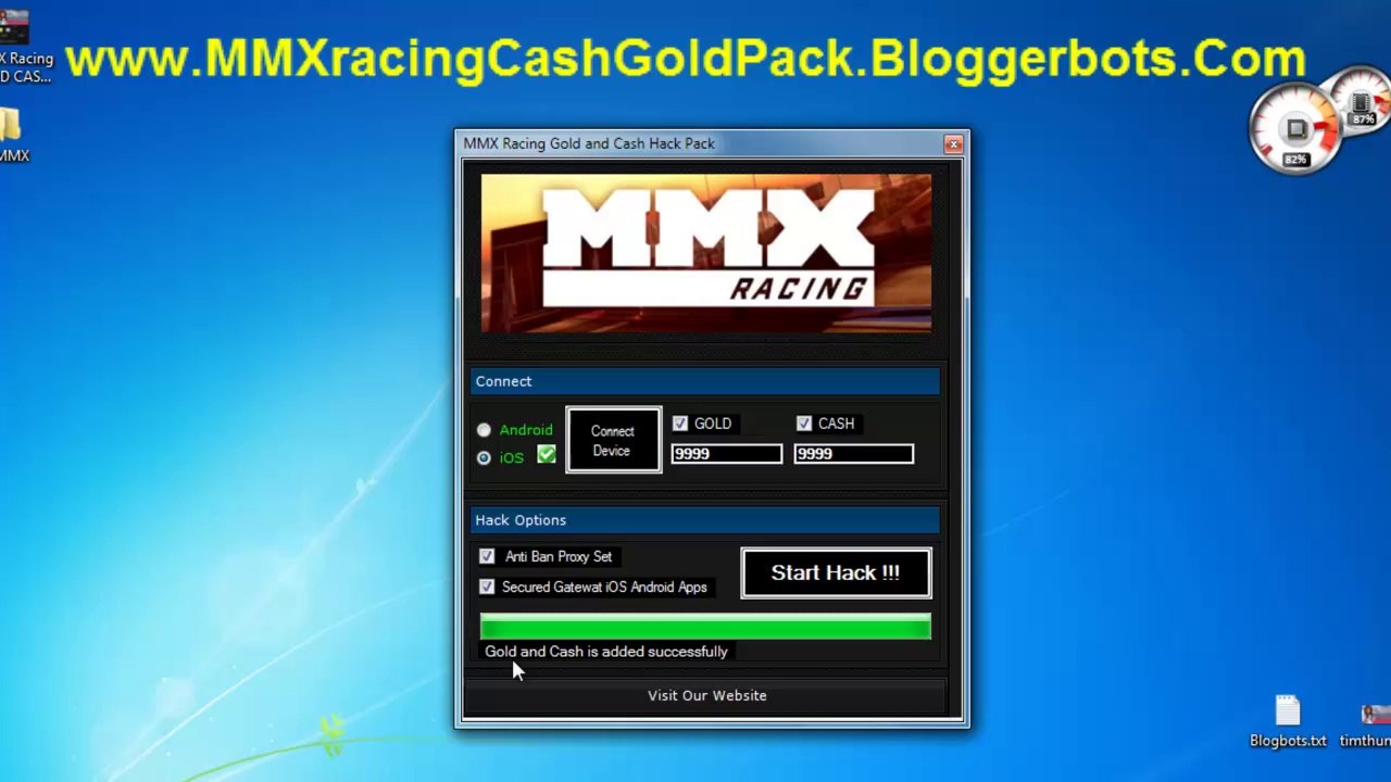 MMX Racing iOS ANDROID GAME Hack CHEATS GOLD PACK and CASH PACK