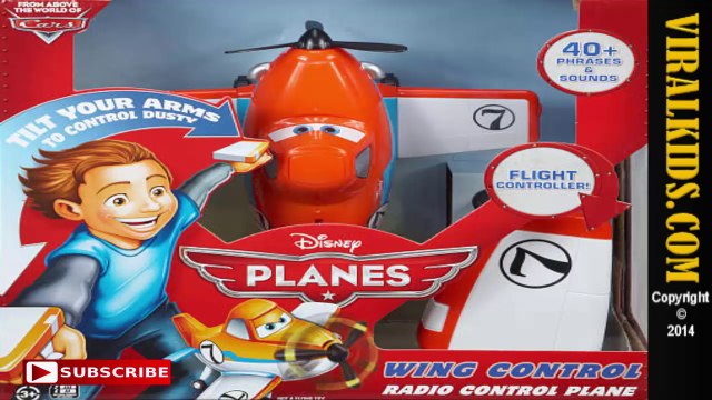 Disney Planes - Wing Control Dusty Crophopper - Remote-Control Plane, Dusty - REVIEW