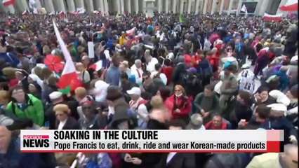 Companies prepare to give Pope Francis a truly 'made in Korea' experience