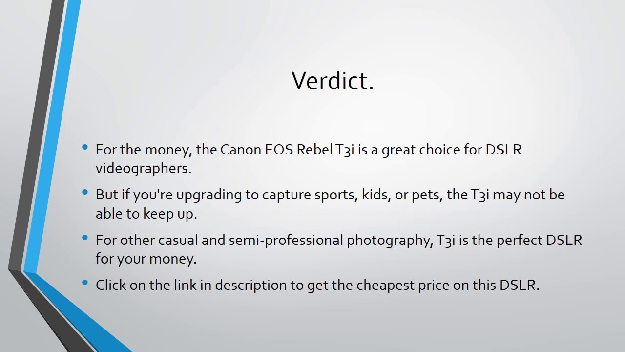Canon EOS Rebel T3i Review Also Known as Canon EOS 600D