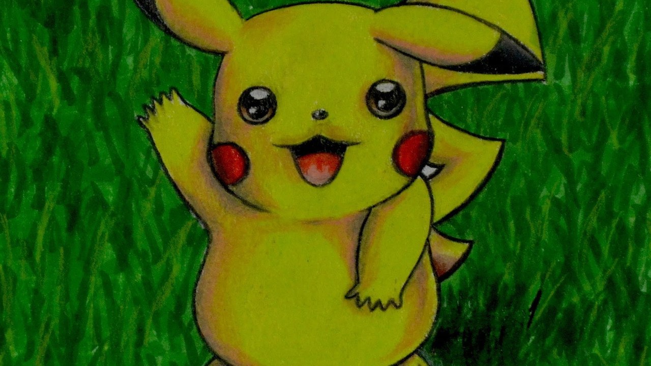 COMO DIBUJAR A PIKACHU (POKÉMON)