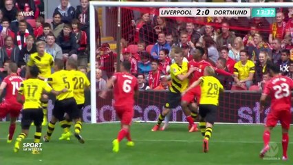 Liverpool vs Borussia Dortmund 2-0 ~ Dejan Lovren Goal ~ Friendly Match 2014