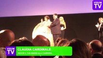 Claudia Cardinale riceve il TAO AWARD al Taormina Film Fest 60