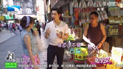 20140810 如果爱 孙坚韩国游努力学韩语