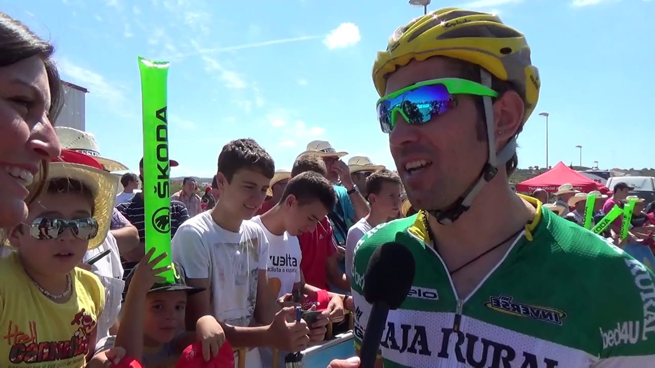 12ª etapa de La Vuelta a España 2013 Entrevista con David Arroyo