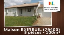 A vendre - Maison/villa - EXIREUIL (79400) - 5 pièces - 100m²