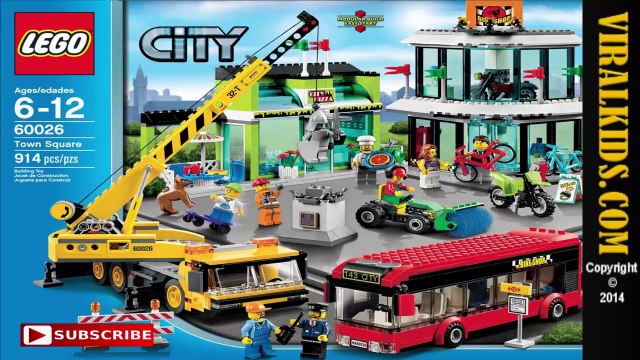 Lego City - Town Square (60026) - Review