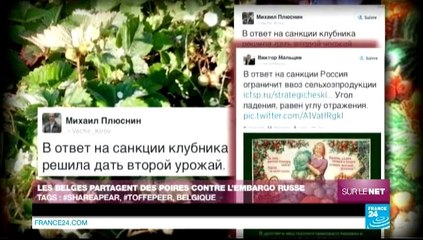 Sur le Net - Les Belges partagent des poires contre l'embargo russe