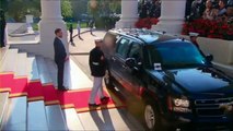 شاهد || لحظة استقبال رئيس الوزراء المصري بالبيت الأبيض