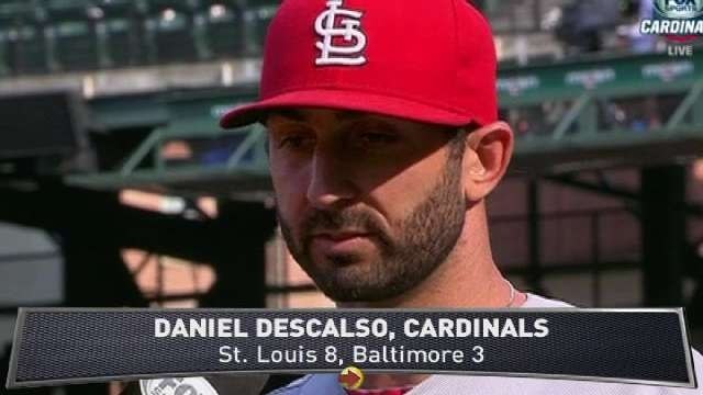 Descalso Talks Big Win Over Orioles