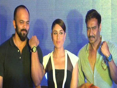 Ajay Devgn & Kareena Kapoor Launch The 'Singham' Mechandise!
