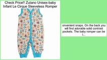 Zutano Unisex-baby Infant Le Cirque Sleeveless Romper Review